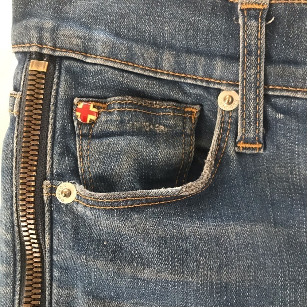 Hudson Sid super skinny crop jeans 24 - Picture 9 of 14
